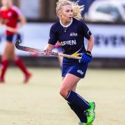 Kate Wingar worked hard for Ipswich in their disappointing defeat at Horsham. Picture: STEVE WALLER