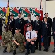 Remembrance Day commemorations were held at Ixworth Free School Picture: IXWORTH FREE SCHOOL