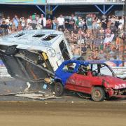 The Banger/Caravan Demolition Derby is a highlight of the Foxhall calendar. Picture: DEAN COX