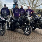 A group of Suffolk bikers are set to visit all four corners of the UK for EACH