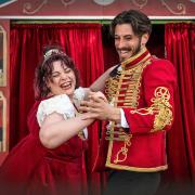 Emily Jane Kerr and Vincent Moisey as Hermione and Leontes