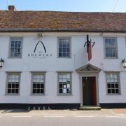 The Brewers in Rattlesden has been named among the top 100 UK pubs