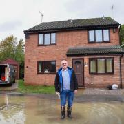 Martin Whayman's daughter's house flooded during the storms