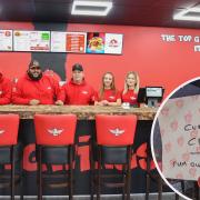 Top G Wings in Mildenhall opened yesterday and closed early after 'unprecedented' demand