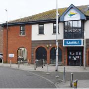The Marina Centre in Lowestoft. Inset, Lowestoft Library. Pictures: Mick Howes