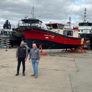 Simon Coote (left) and Steve Thacker, who completed a management buyout of Alicat Workboats six years ago
