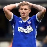 Martyn Waghorn scored 16 goals in his one season at Ipswich Town.
