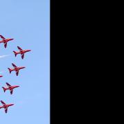 The Red Arrows could be over Suffolk today