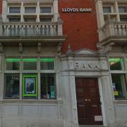 The Lloyds branch in Woodbridge will close in June next year