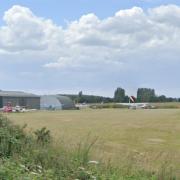 A plane has crashed at North Cove airfield