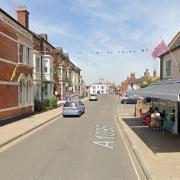 The crash happened in Southwold High Street