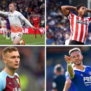 Top left, clockwise: Jarrod Bowen, Rhian Brewster, James Maddison and Ben Gibson all made big money moves with limited Premier League experience.