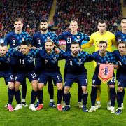Ipswich Town have been linked with Croatian international striker Petar Musa (back row, far right)