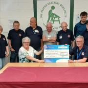 £750 donation made by friendship group to mental health initiative in Bury St Edmunds