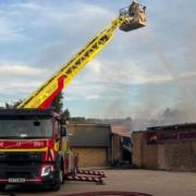 Fixtures have been cancelled after a fire at Mildenhall Stadium last week