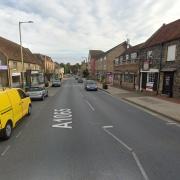 A man was seen walking naked in Brandon High Street