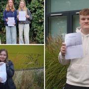 Pupils across mid Suffolk have been picking up their results