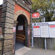 A person has died after being hit by a train near Needham Market