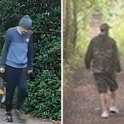 Police are keen to speak to these two men