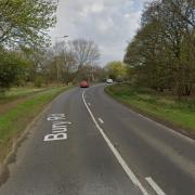 Two people were seriously injured after a crash in Mildenhall