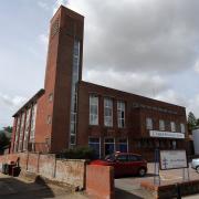 The church is located in the centre of Stowmarket