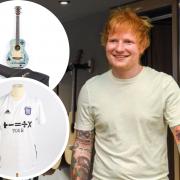 Welcome to our Live Blog as Bishop & Miller Auctioneers in Stowmarket put over 200 items donated by Ed Sheeran under the hammer.