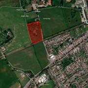 A rectangular block of land that is part let and arranged as six storage yards has been sold ahead of an auction. Picture: Auction House East Anglia