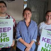 Jenny Riddell-Carpenter met with health workers to discuss issues with privatisation