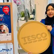 Tesco shopper selects Kersey C of E Primary School to receive a £5,000 donation