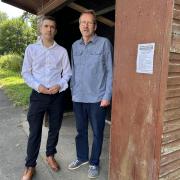 Adrian Ramsay and Richard Winch met in Walsham le Willows over the concerns