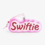 The Swiftie slogan bauble is the most popular Christmas tree decoration at Selfridges (Selfridges/PA)