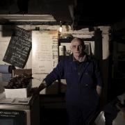 Julian Claxton's 'Portraits' exhibition features former Lowestoft smokehouse owner William Buckenhamn Lowestoft, Raglan Street 2019