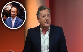 Piers Morgan to host live show and surgery in Matt Hancock's local pub