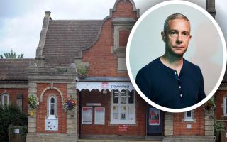 Film crews take over train at Suffolk station and movie star spotted on board