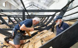 Sutton Hoo's builders ask for trees to use timber from to continue recreating the historic ship