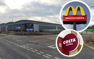 McDonalds and Costa Coffee will be opening near Bury St Edmunds this year