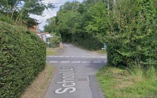 A road in Benhall has been closed