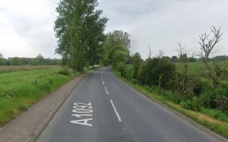 A major Suffolk road has been closed for emergency gas repairs