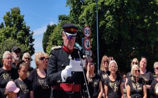 This year, Armed Forces Day celebrations were hosted in Haverhill. Image: Councillor John Burns