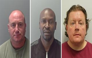 Anthony Cosgrove, Sammy Okat-Uma and Ashton Seymour have been jailed.