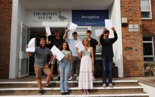 Students at Thurston collected their results