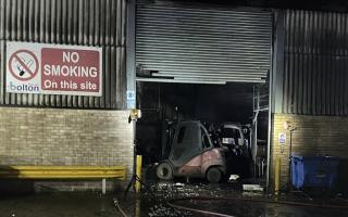 Fire at recycling centre damages buildings and vehicles