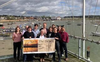 Organisations came together to push for more work to clean up the River Deben in east Suffolk