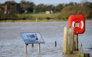 Flood alerts have been issued for some Suffolk regions ahead of the forecast