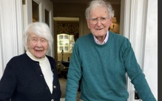 Dick and Libby Bizzey will celebrate their 70th wedding anniversary on Wednesday