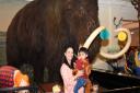 Prathima and Santhos at the Toddler takeover at the Ipswich Museum to celebrate the birthday of the woolly mammoth  Picture: CHARLOTTE BOND