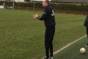 Mildenhall Town manager, Ricky Cornish, watched his side beat Godmanchester. Picture: CARL MARSTON