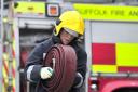 Firefighters were called to the blaze in Blythburgh near Halesworth