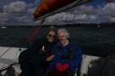 Residents had the opportunity to go out on the River Orwell.