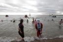 Tradition -  The annual Boxing Day dip in 2011, organised by the West Mersea and District Lifeboat Guild